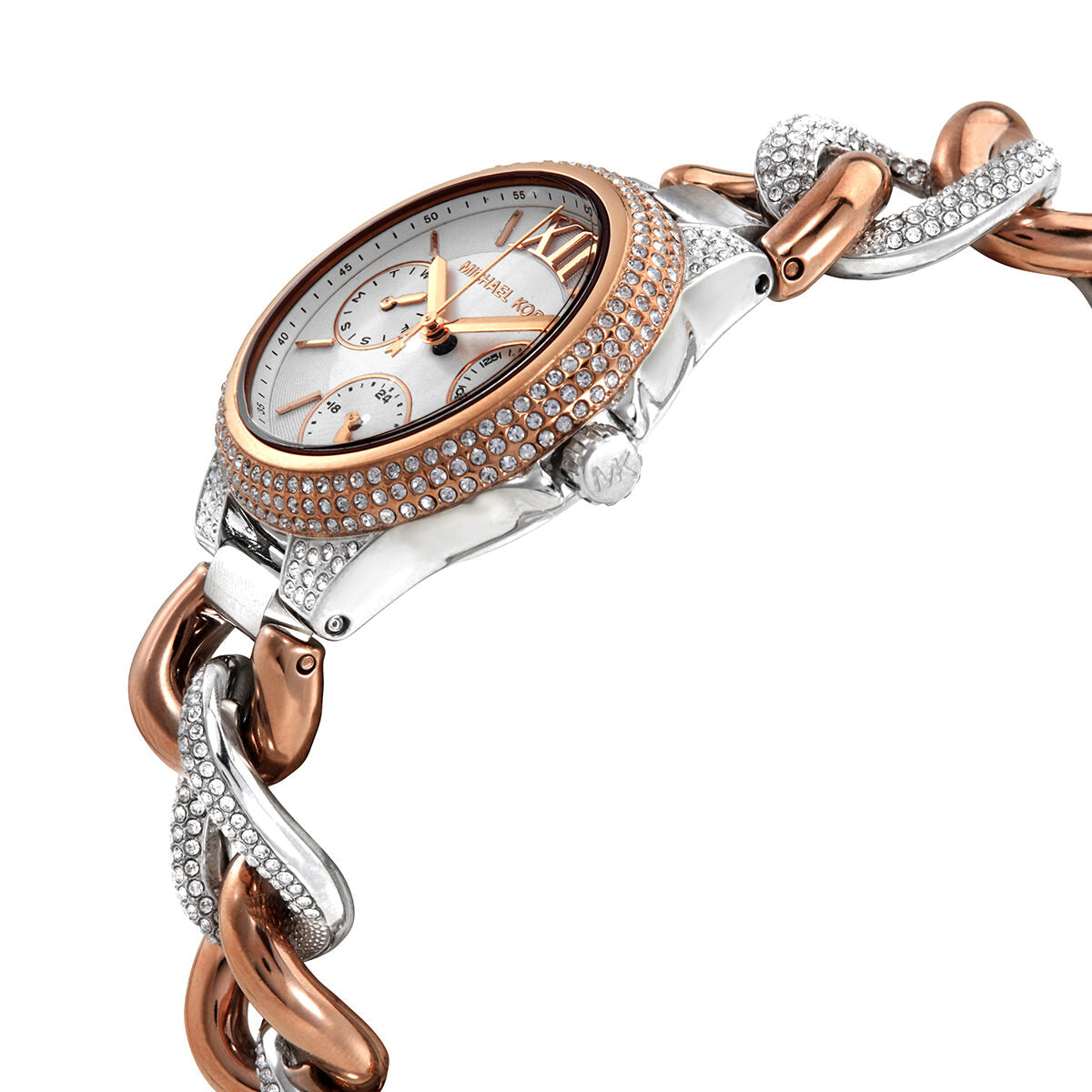 Michael Kors Camille Quartz Crystal Silver Dial Ladies Watch #MK6843 - Kiwi Watches #2