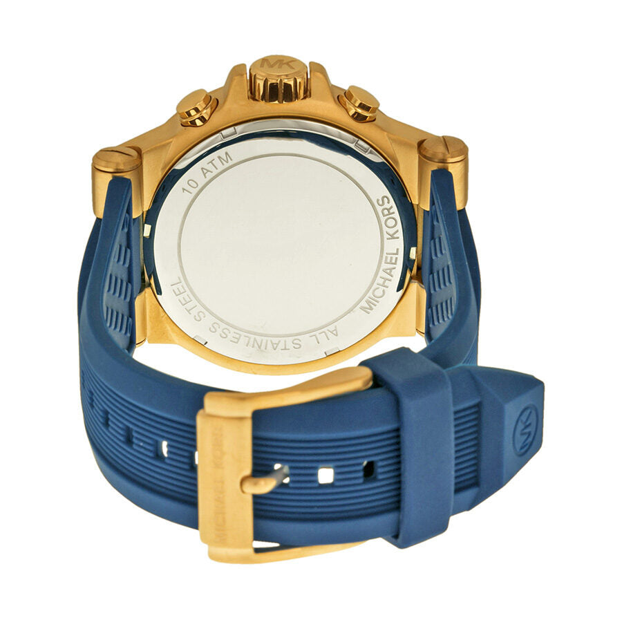 Michael Kors Dylan Chronograph Navy Dial Men's Watch MK8295 - BigDaddy Watches #3