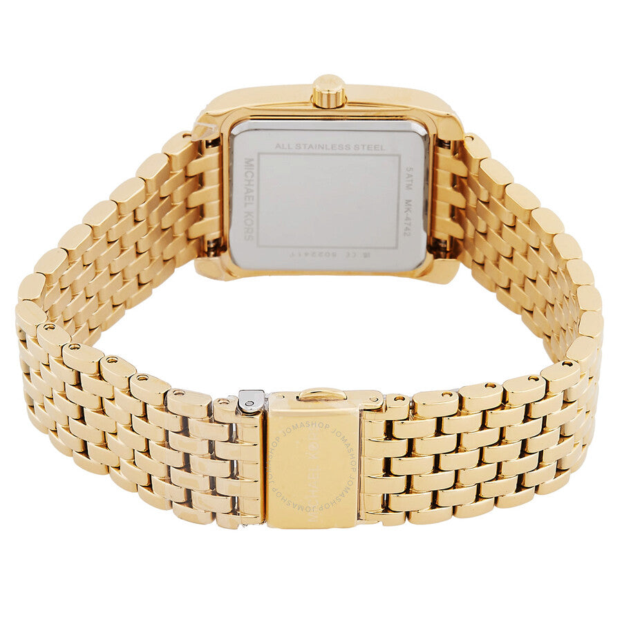 Michael Kors Emery Quartz Crystal Green Dial Ladies Watch - MK4742