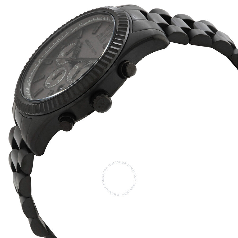 Michael Kors Lexington Chronograph Quartz Black Dial Watch MK9154 - Kiwi Watches #2