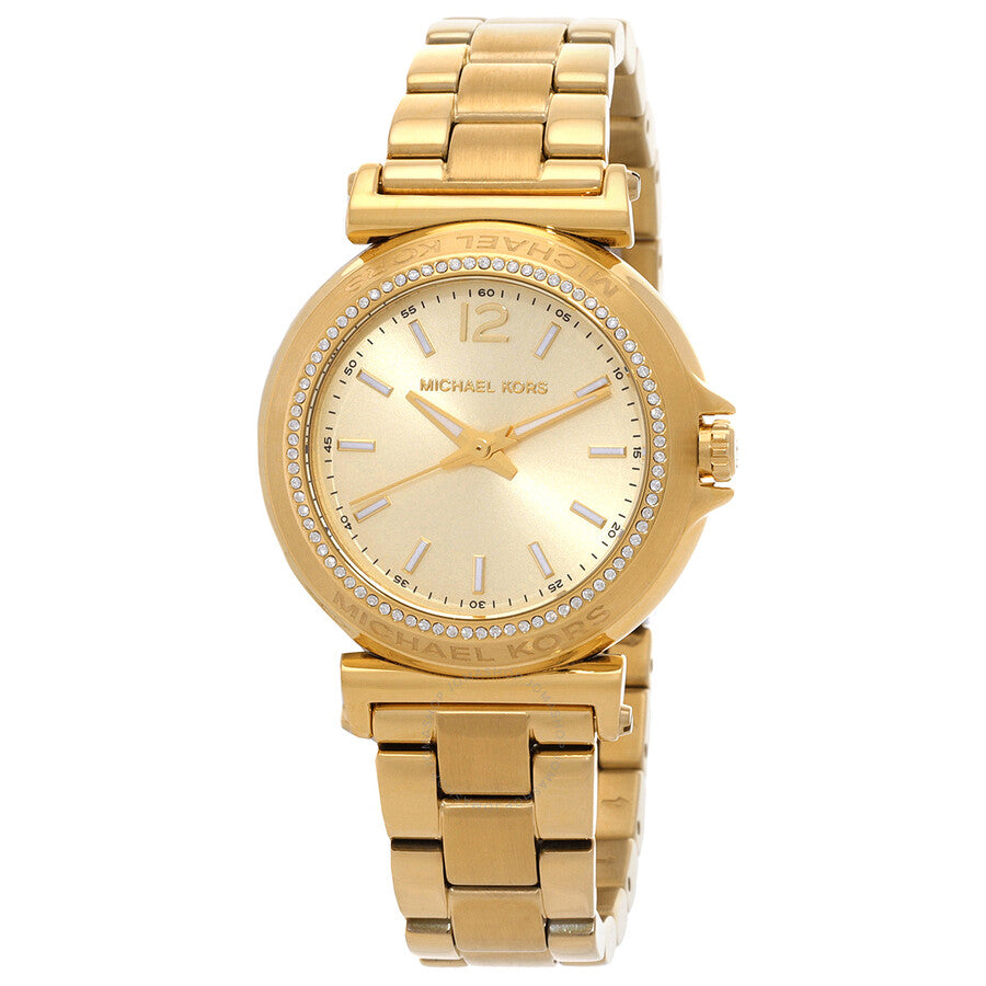 Michael Kors Maren Quartz Gold Dial Ladies Watch MK7516 - Kiwi Watches