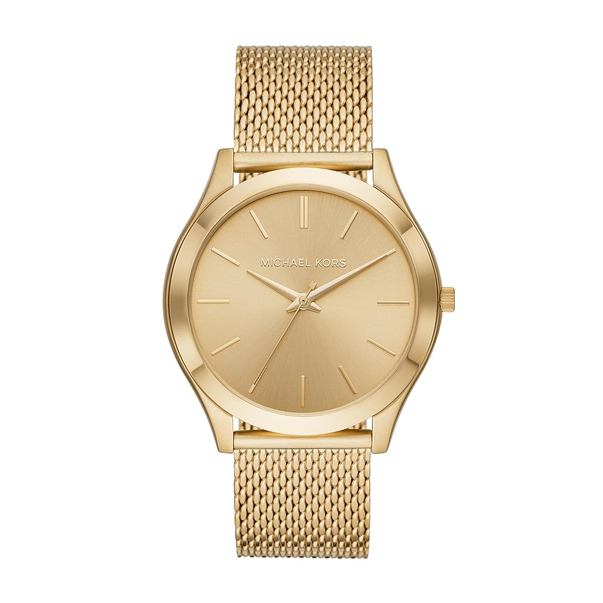Michael Kors Men's Slim Runway Gold-Tone Watch MK8625