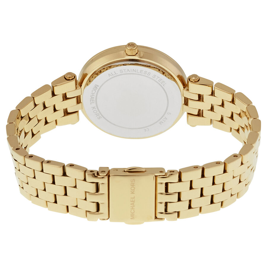 Michael Kors Mini Darci Gold Crystal Pave Dial Ladies Watch MK3445 - BigDaddy Watches #3