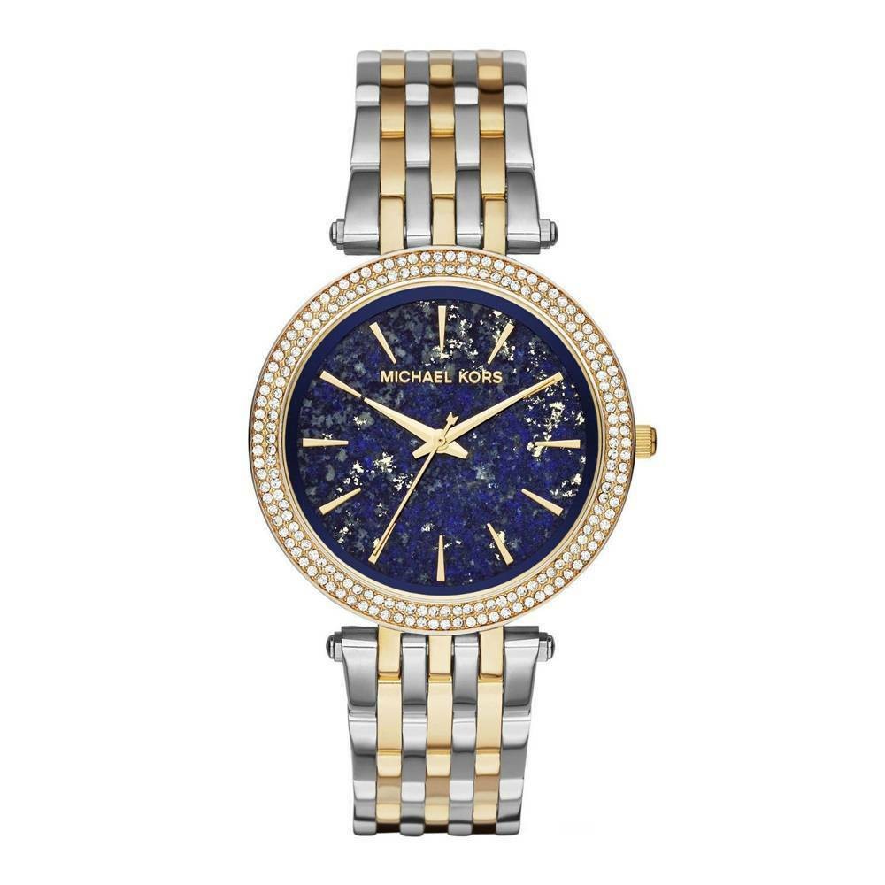 Michael Kors Two Tone Darci Blue Dial Women's Watch MK3401 - Dawson Watches