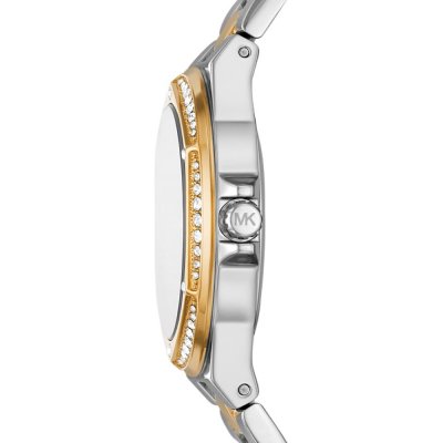 Michael Kors Lennox Pavé Two-Tone Watch MK6988