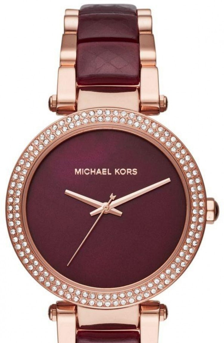 Michael Kors Parker Burgundy Women's Watch MK6412