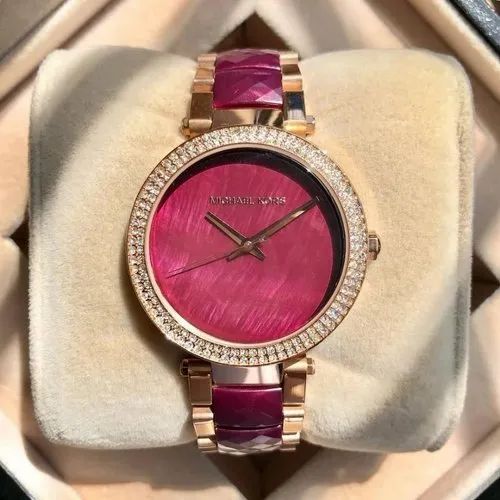Michael Kors Parker Burgundy Women's Watch MK6412
