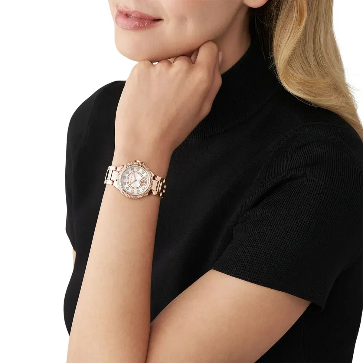 Michael Kors Rose Gold Ladies Watch - MK4700