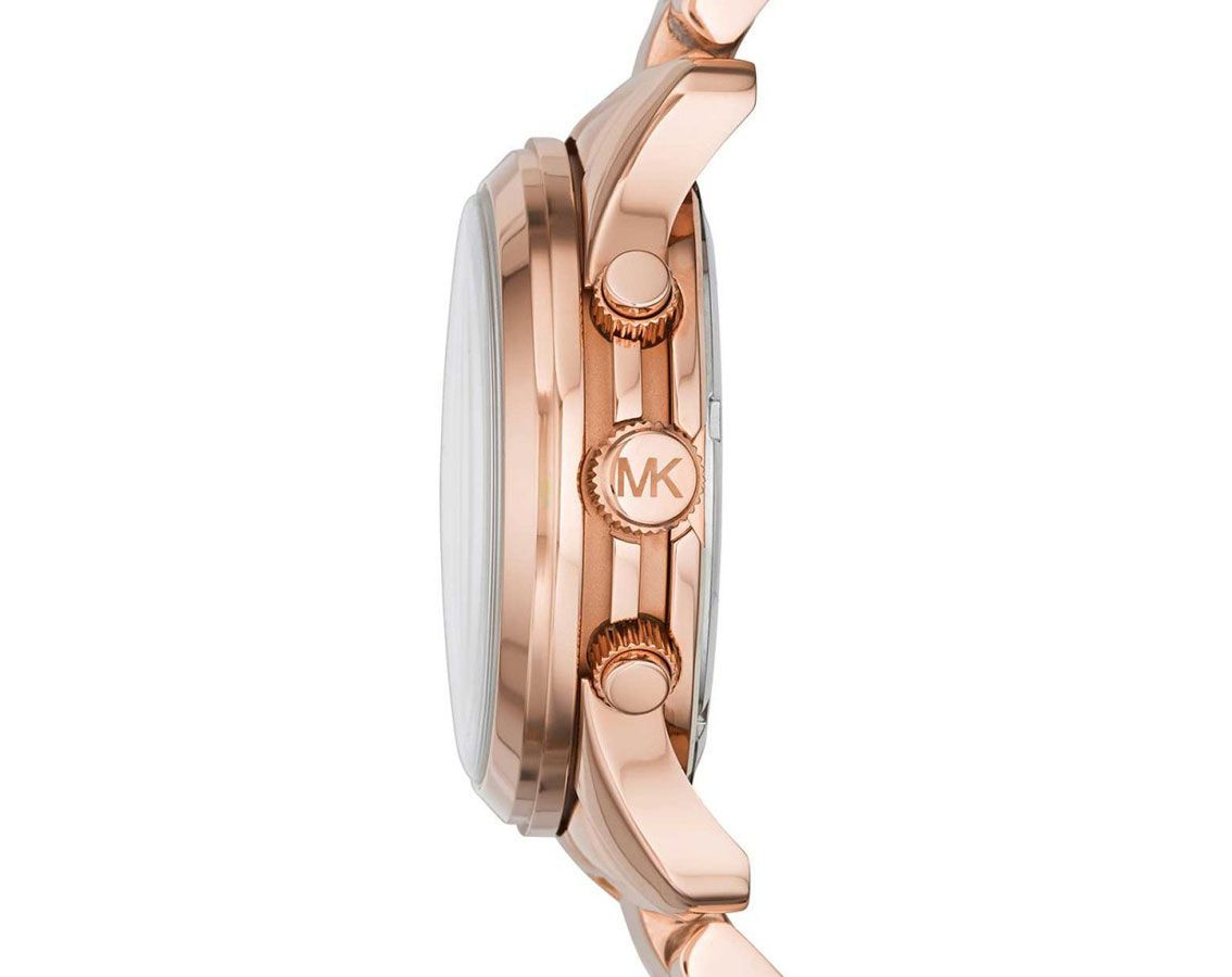 Michael Kors Runway Runway Blue Dial Rose Gold Ladies Watch MK6164