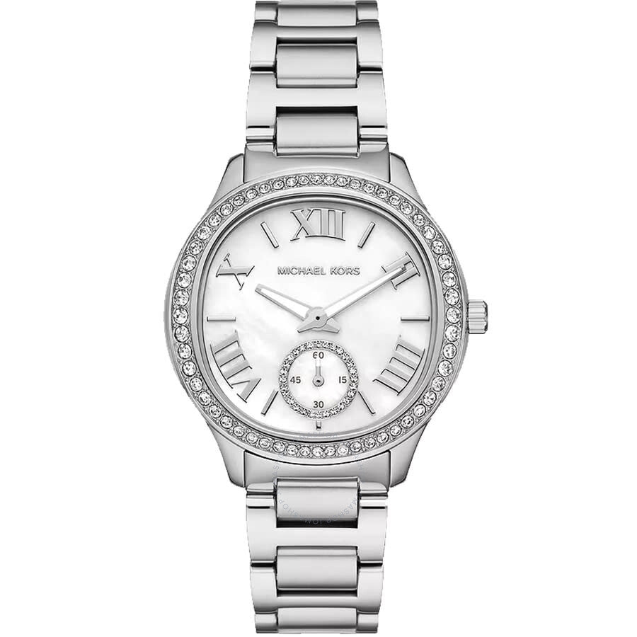Michael Kors Sage Quartz White Dial Ladies Watch MK4807 - Kiwi Watches
