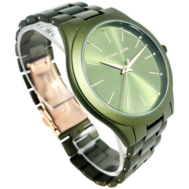 Michael Kors Slim Runway Green Women's Watch MK4526