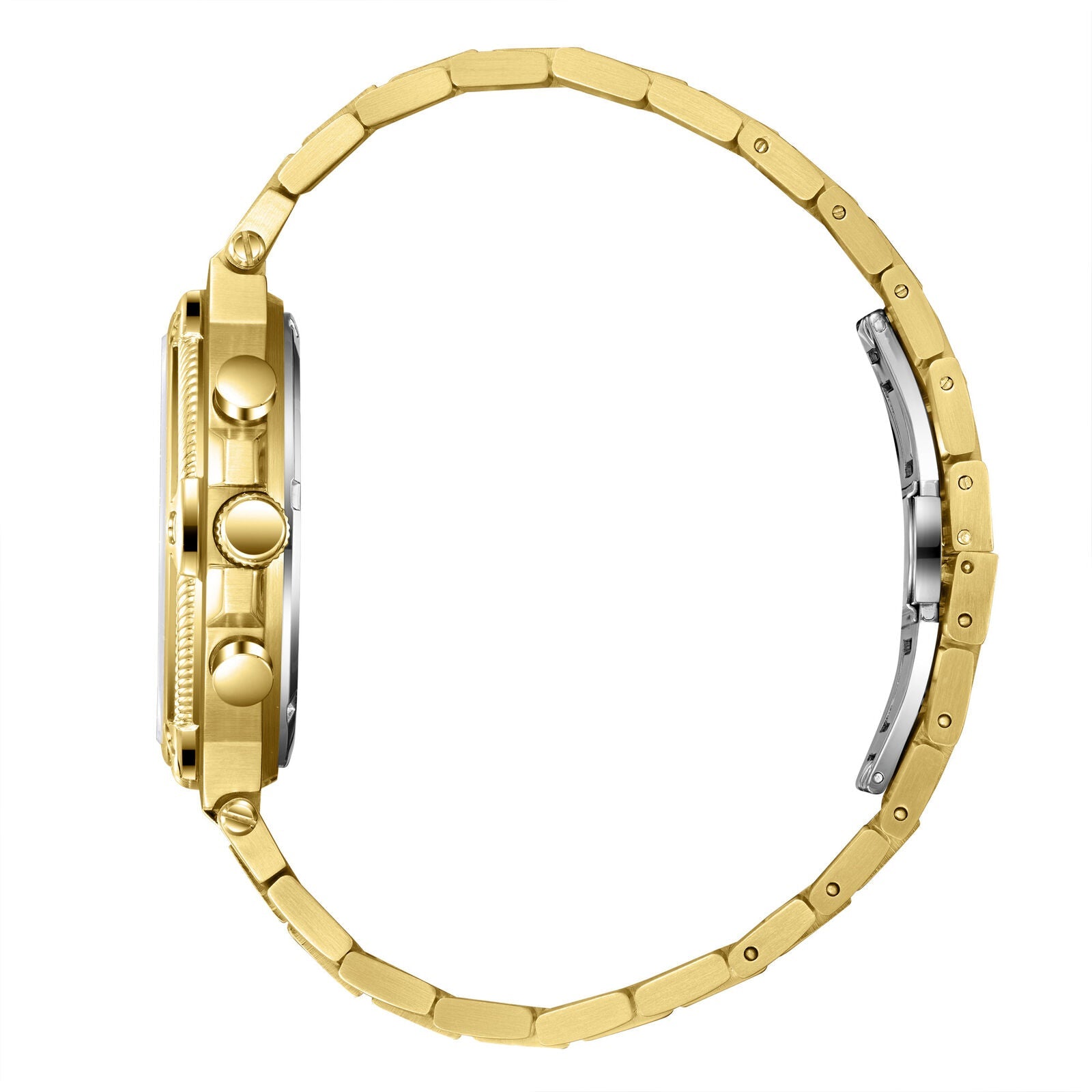 Slazenger Dressy Sport Multifunction Black Dial Gold Watch - SL.09.2603.2.150