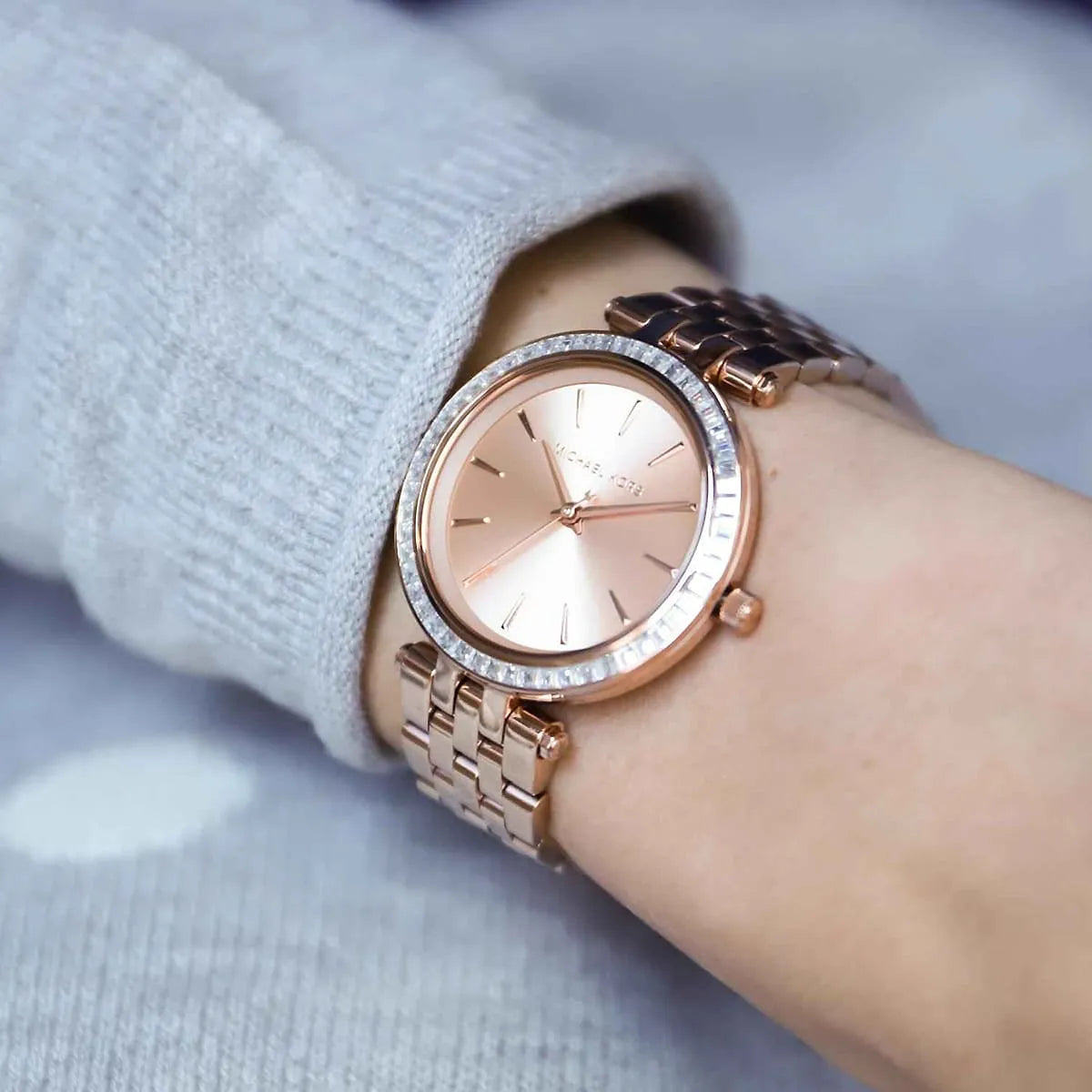 Michael Kors Mini Darci Rose Gold-Tone Women's Watch - MK3366