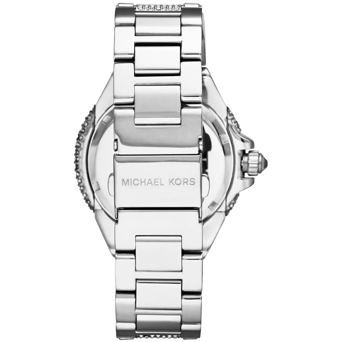 Michael Kors Camille Crystal Pave Dial Crystal Encrusted Silver-Tone Women's Watch - MK5869