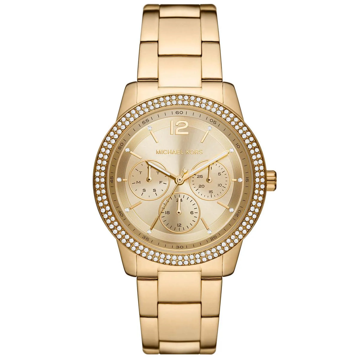 Michael Kors Oversized Tibby Multifunction Gold Women's Watch - MK6927