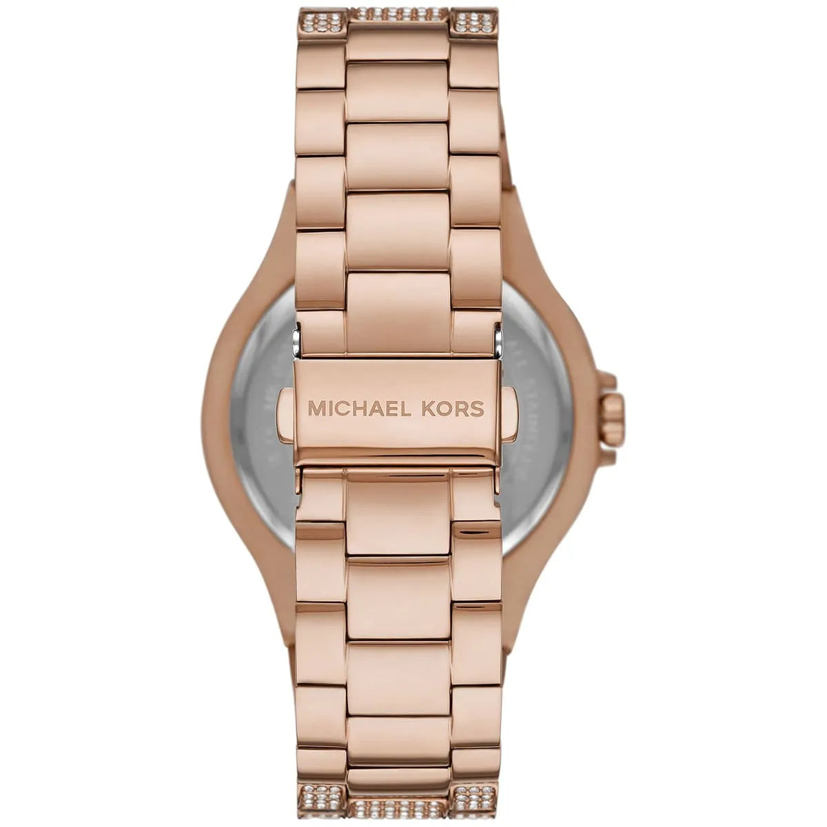 Michael Kors Oversized Lennox Pavé Rose Gold-Tone Women's Watch - MK6992