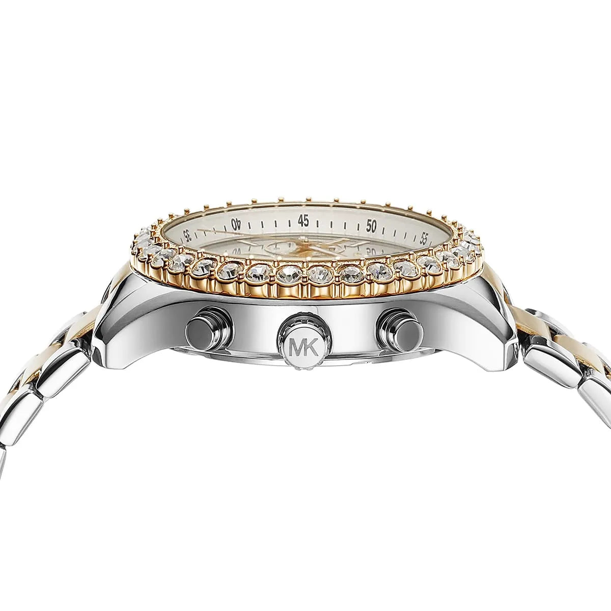 Michael Kors Berkley Chronograph Silver Dial Two Tone Steel Strap Watch For Women - MK7415 mk7415 - Image 2