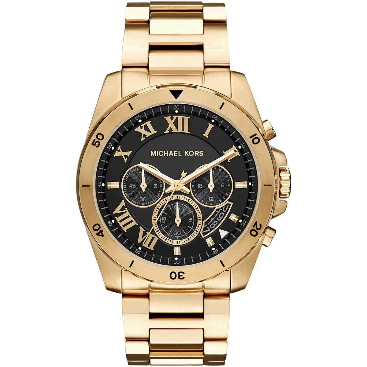 Michael Kors Brecken Chronograph Black Dial Watch MK8481