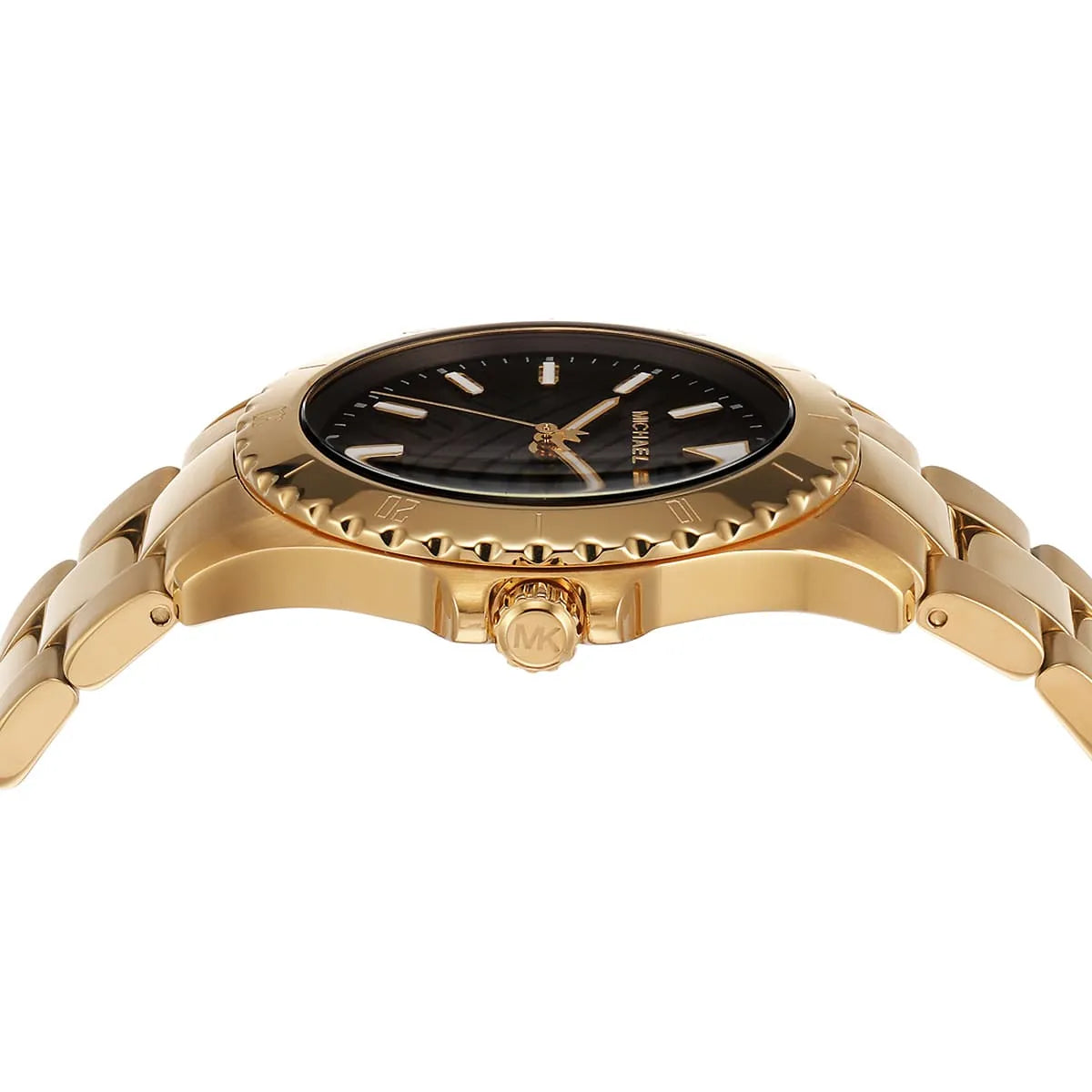 Michael Kors Everest Black Dial Gold Men's Watch - MK9078