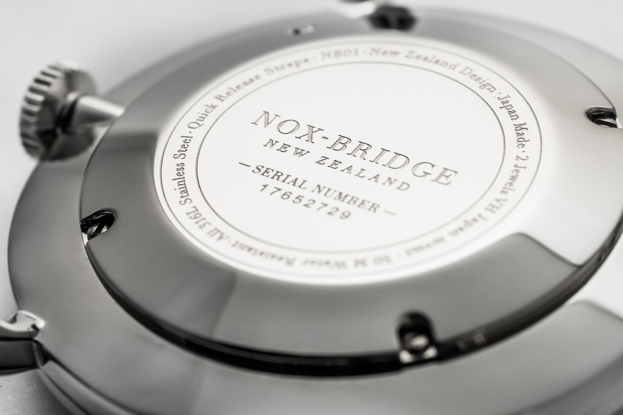 Noxbridge Classic Alcyone Silver 36MM AS36