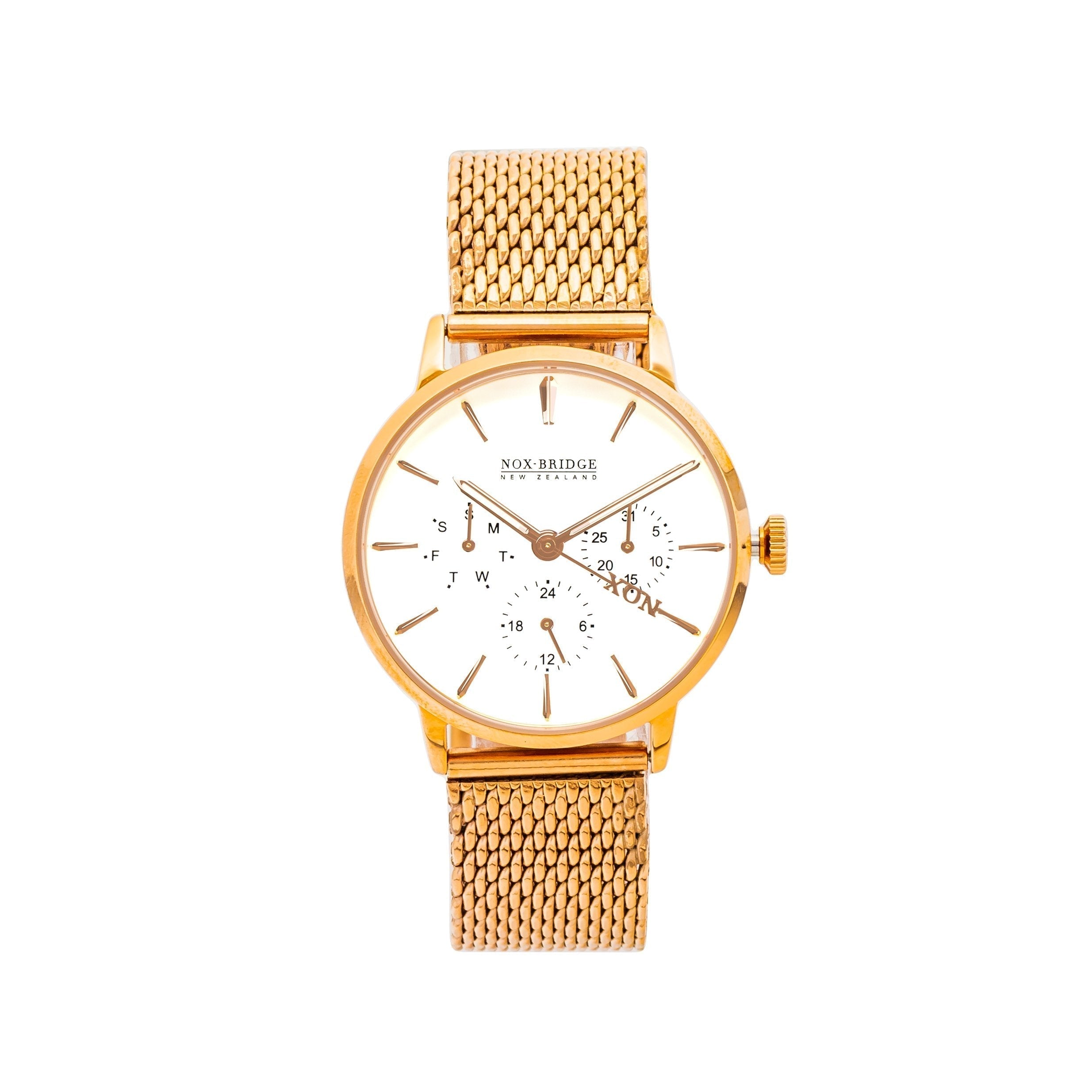 NOX-BRIDGE Supreme Phoenix Rose Gold 36MM PH36 - The Watches Men & CO