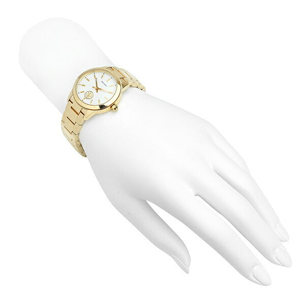 Tory Burch Yellow Gold Collins White Dial Watch Women's Watch TBW1300 - Image 6