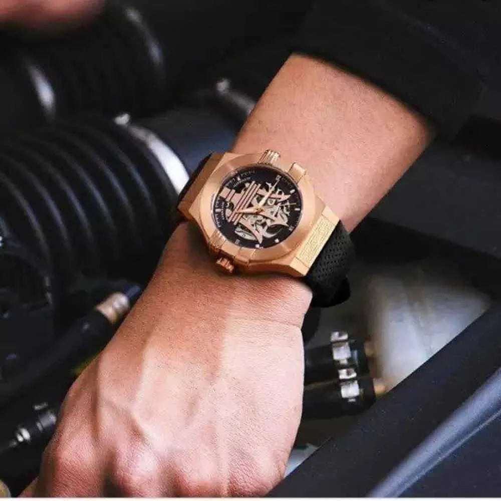 Maserati Potenza Leather Watch R8821108025