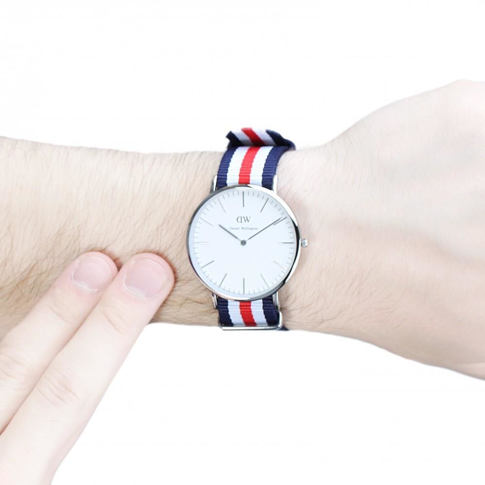 Daniel Wellington Canterbury 40mm Men's Silver Watch DW00100016