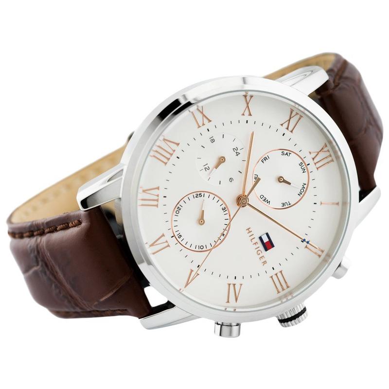 Tommy Hilfiger Chronograph Silver Dial Men's Watch 1791400