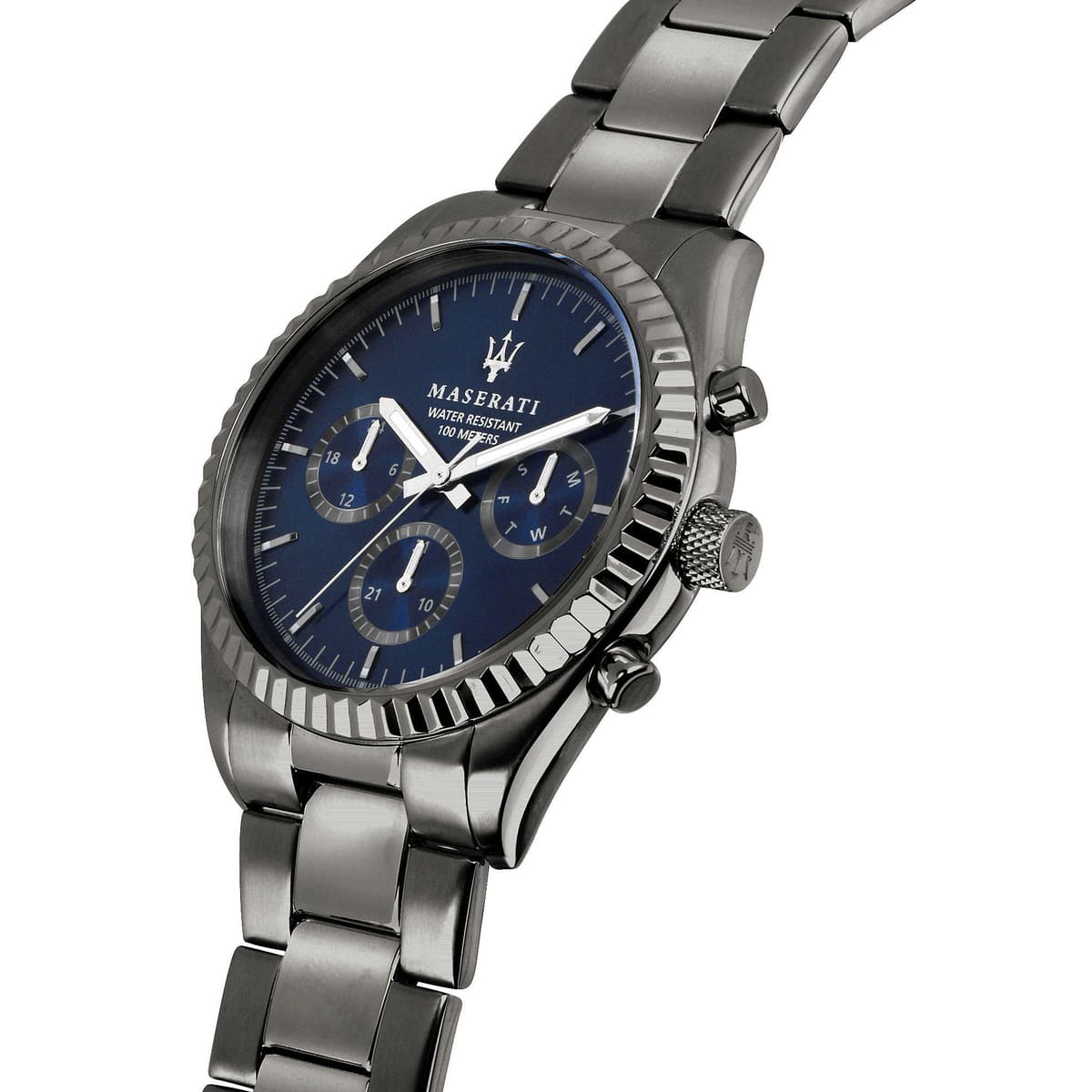 Maserati Competizione Chronograph Quartz Blue Dial Watch R8853100019