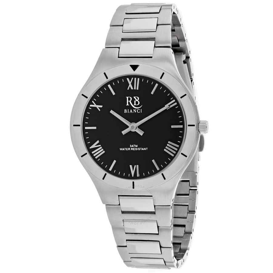 Roberto Bianci Eterno Quartz Black Dial Ladies Watch RB0412 - The Watches Men & Co