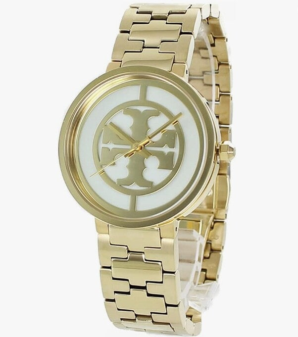 Reva Gold-Tone Stainless Steel Bracelet Women's Watch TBW4025 - Image 3