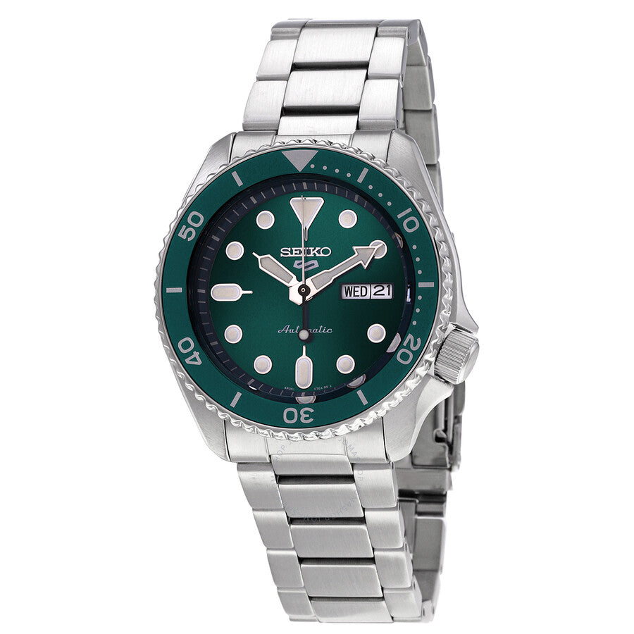 Seiko 5 Automatic Green Dial Men's Watch SRPD61 - Dawson Watches