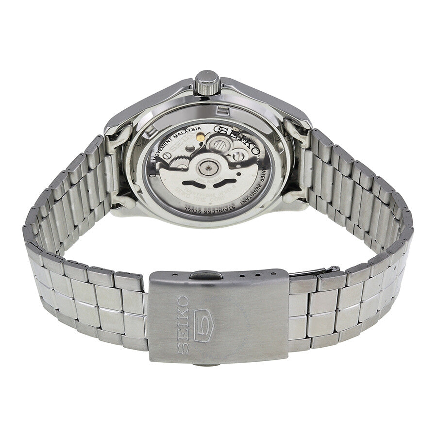 Seiko Series 5 Automatic Silver Dial Men's Watch SNKK87 - Dawson Watches #3