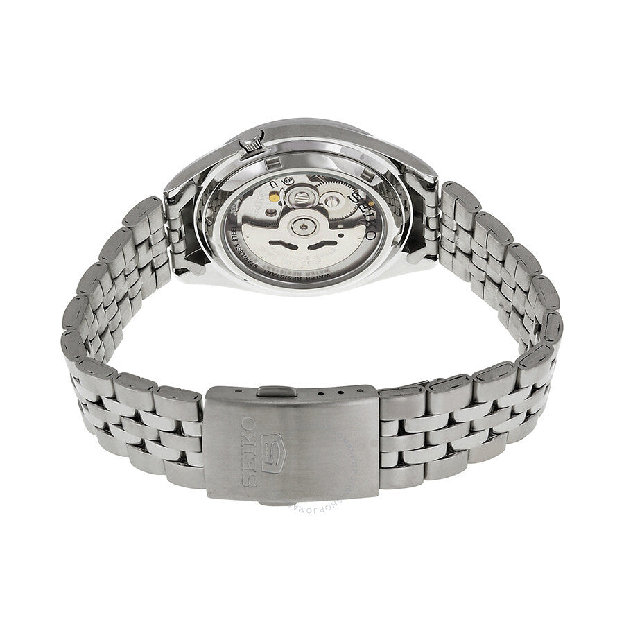 Seiko 5 Automatic Silver Dial Men's Watch SNKL15 - Dawson Watches #3