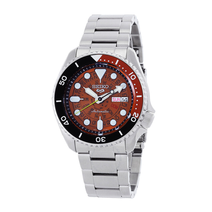 Seiko 5 Sports Automatic Brown Dial Men's Watch SRPJ47K1