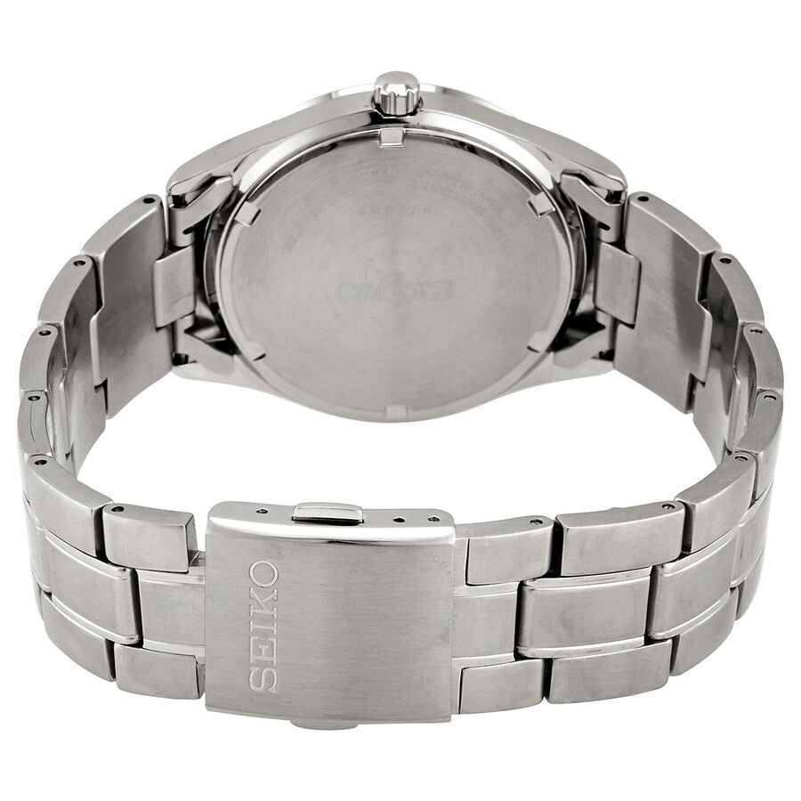 Seiko Essentials Quartz Black Dial Men's Watch SUR361