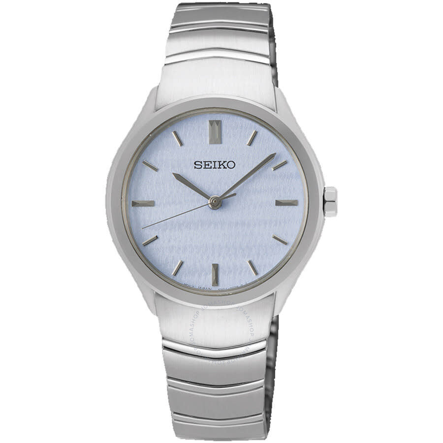 Seiko Essentials Quartz Blue Dial Ladies Watch SUR549