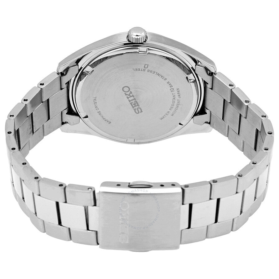 Seiko Essentials Quartz Charcoal Dial Men's Watch SUR343