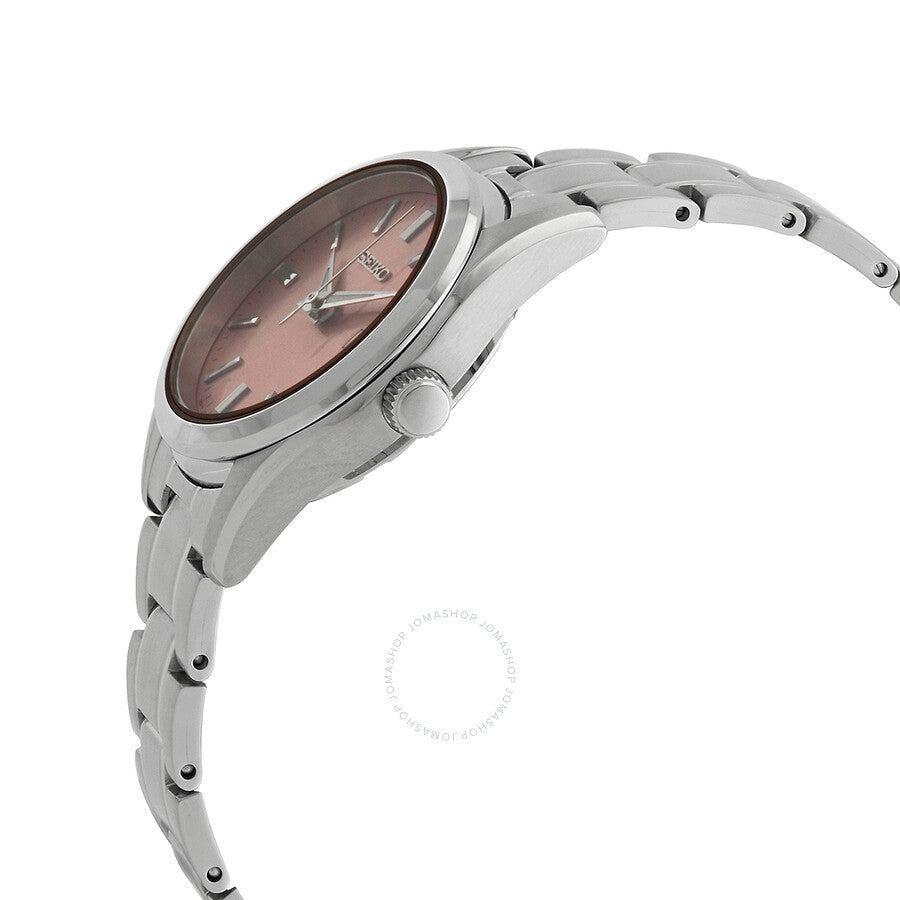Seiko Quartz Pink Dial Ladies Watch SUR529
