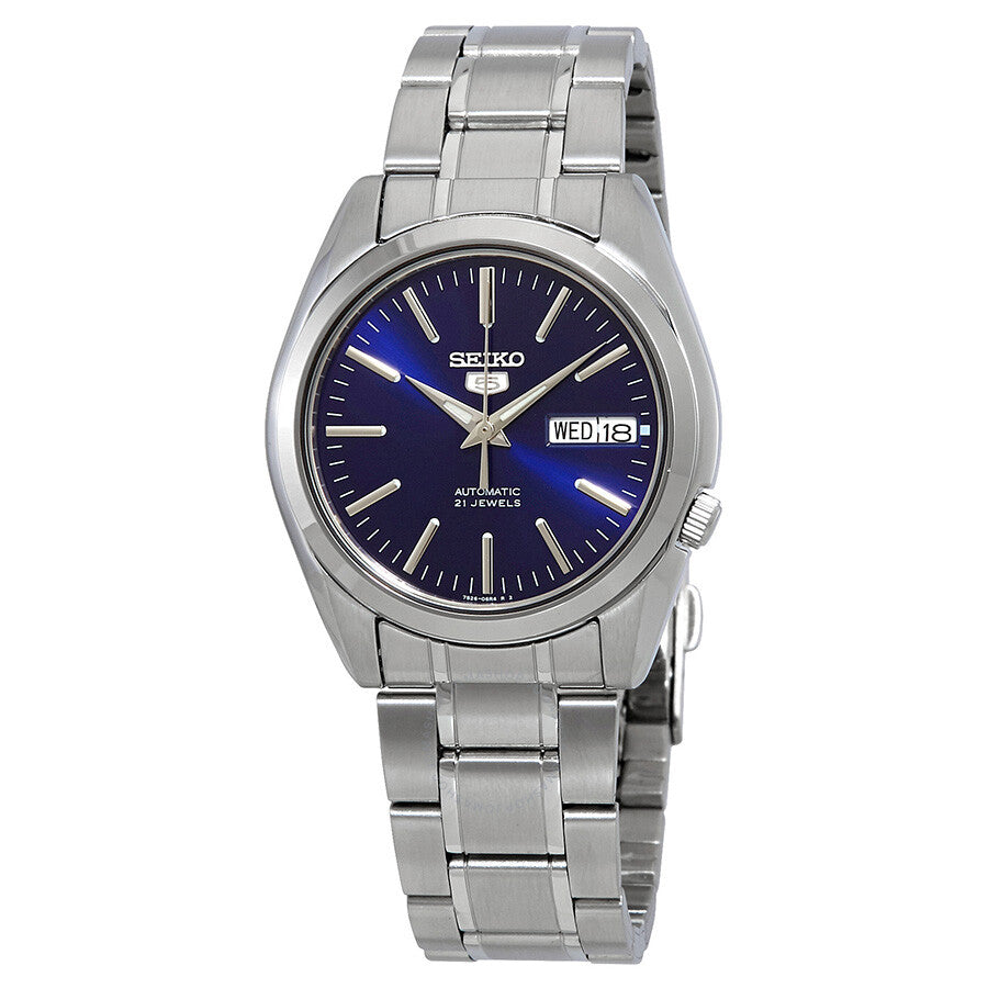 Seiko Series 5 Automatic Blue Dial Men's Watch SNKL43 - Dawson Watches