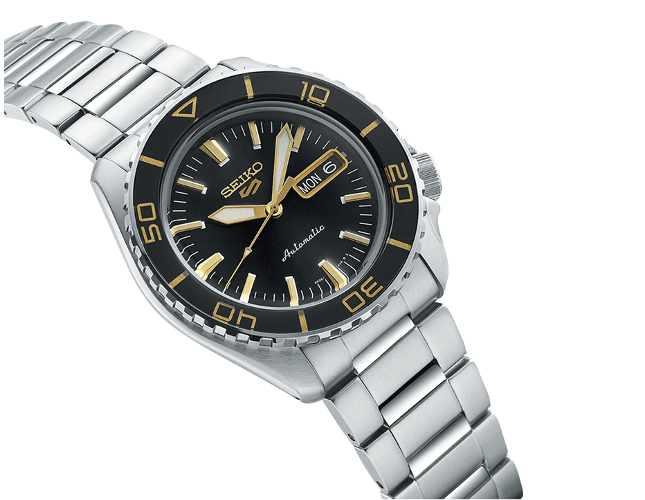 Seiko 5 Sports SKX Automatic Black Dial Watch SRPK99K1
