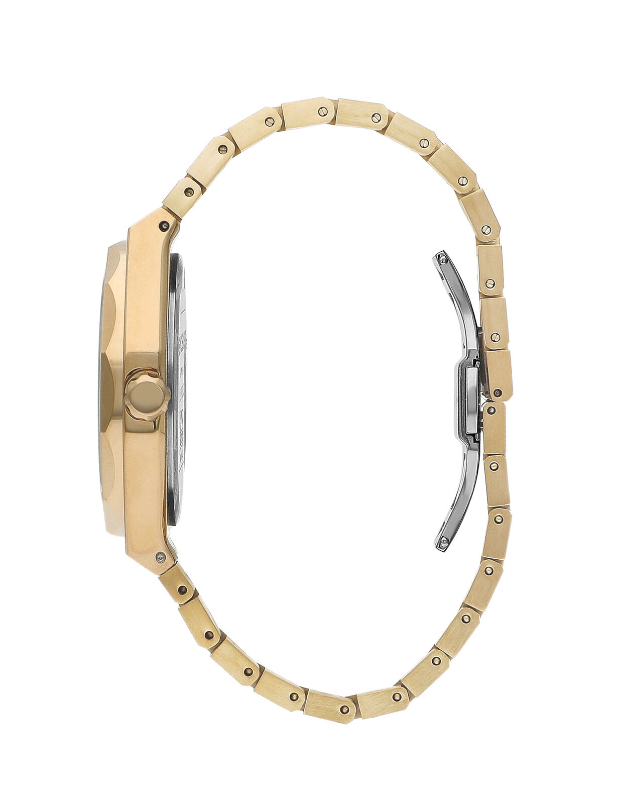 Slazenger Octagonal Day Date Window Green Dial Gold Watch - SL.09.2143.1.03