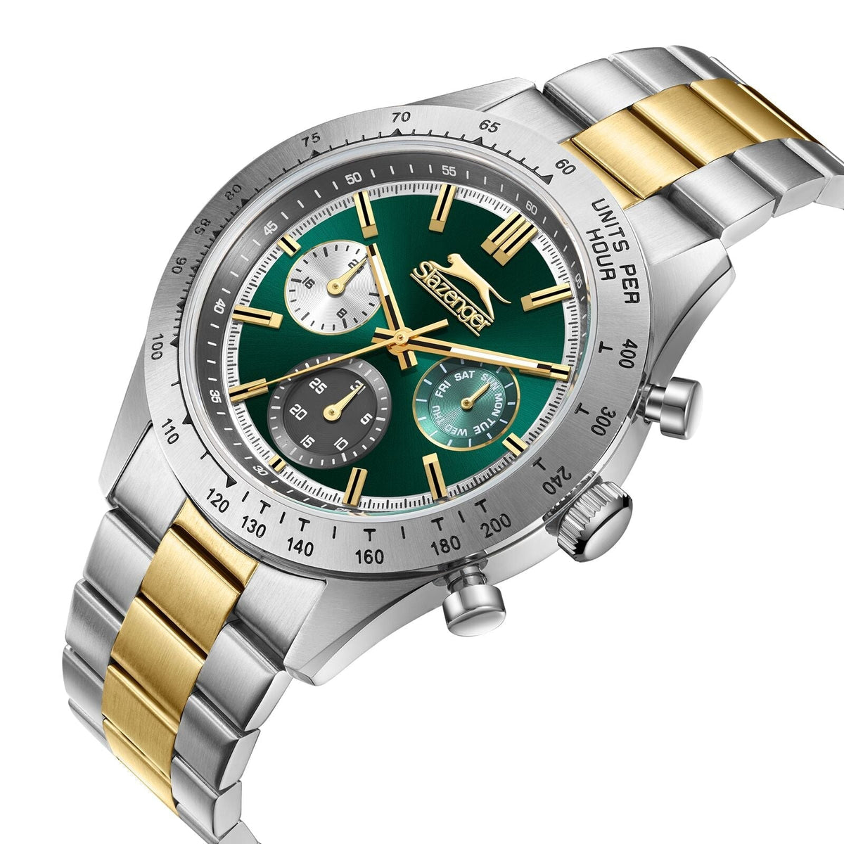 SLAZENGER Two tone Stainless Steel Men's Watch - SL.09.2358.2.06 SL.09.2358.2.06 - Image 2