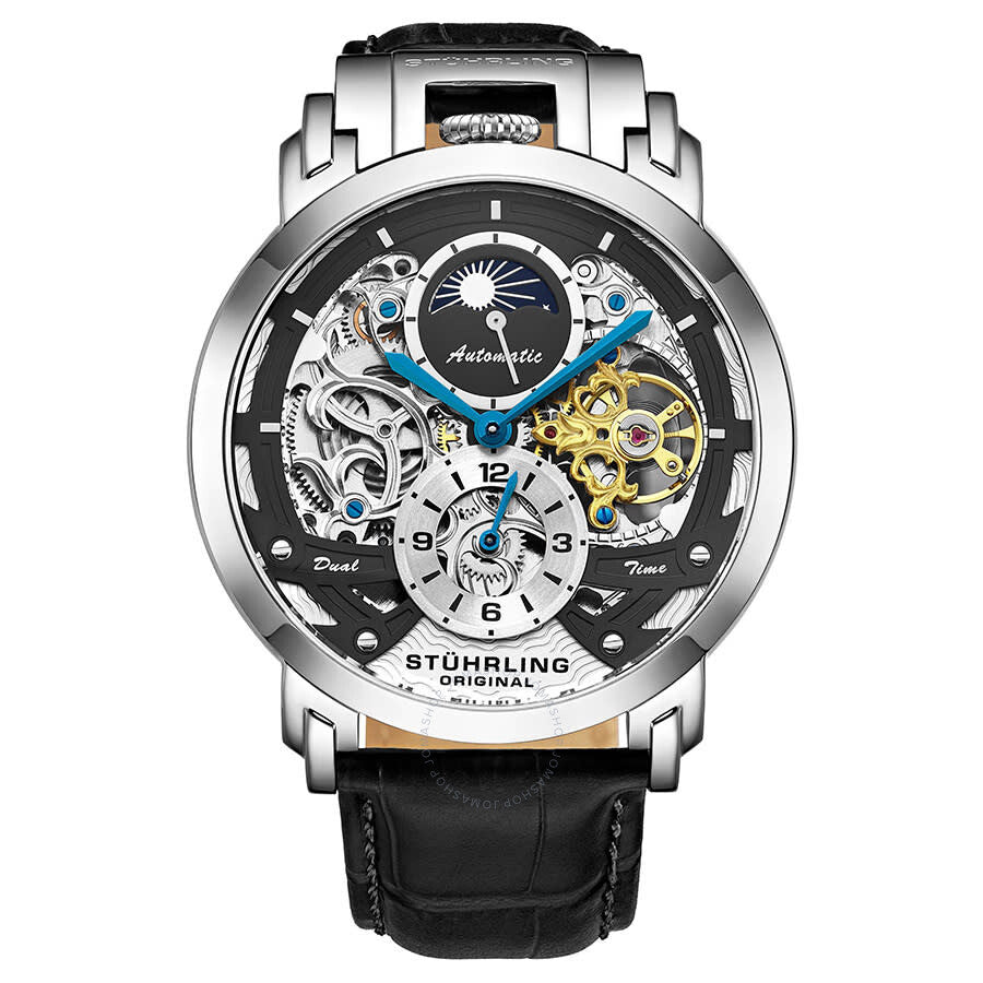 Stuhrling Original Legacy Automatic Black Dial Men's Watch M13529 - The Watches Men & Co