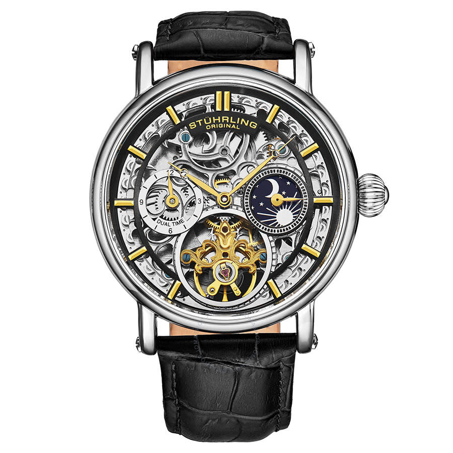 Stuhrling Original Legacy Automatic Black Dial Men's Watch M13581 - The Watches Men & Co