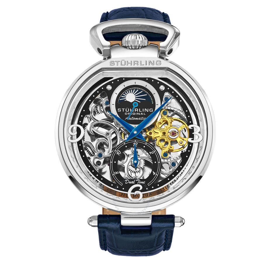 Stuhrling Original Legacy Automatic Black Dial Men's Watch M16739 - Dawson Watches