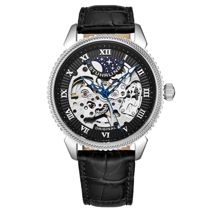Stuhrling Original Legacy Automatic Black Dial Men's Watch M16860 - Dawson Watches
