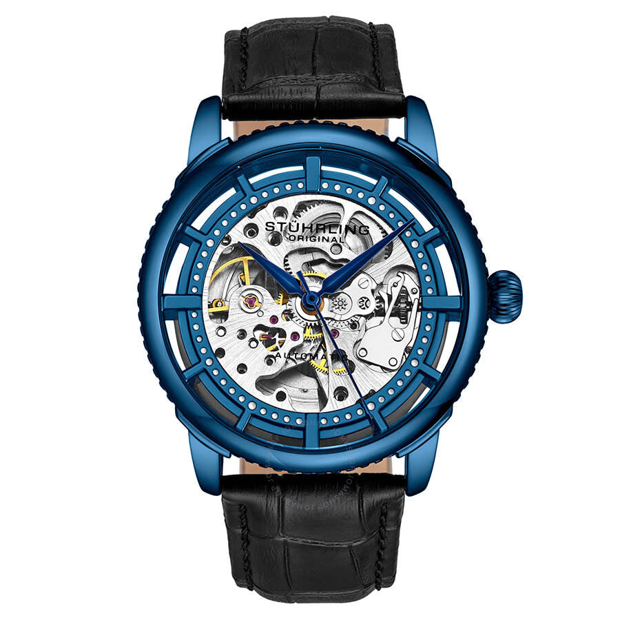 Stuhrling Original Legacy Automatic Blue Dial Men's Watch M13630 - Dawson Watches