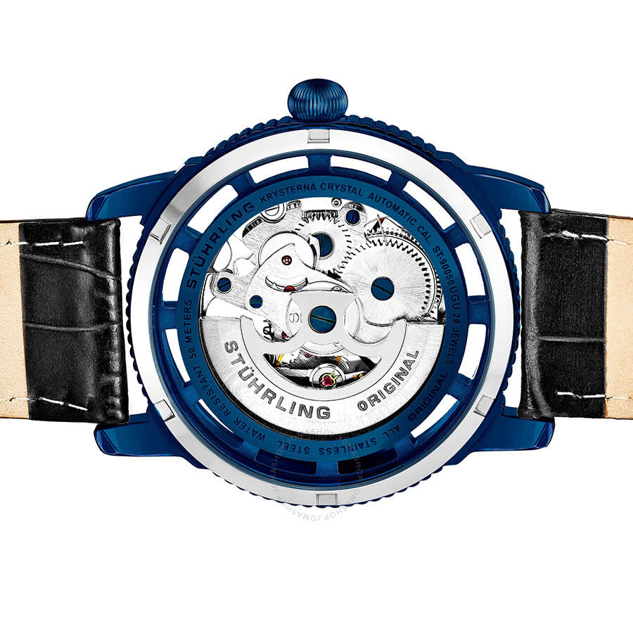 Stuhrling Original Legacy Automatic Blue Dial Men's Watch M13630 - Dawson Watches #2
